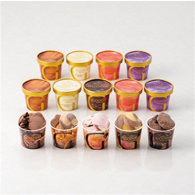 <ゴディバ>アイス シーズナルコレクション