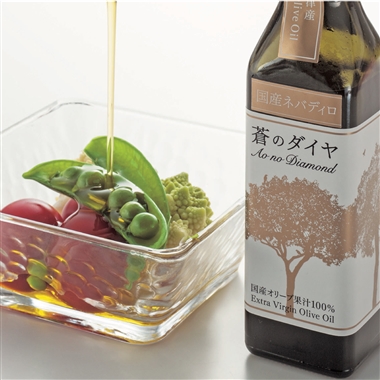 ＜蒼のダイヤ＞国産エキストラバージンオリーブオイルセット