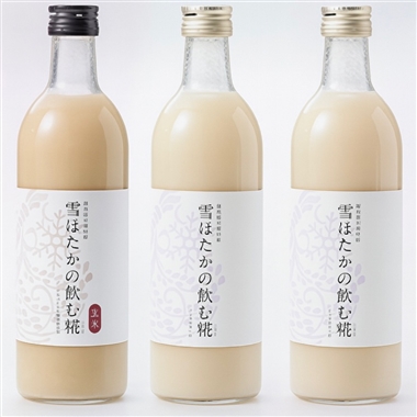 ＜群馬かわば＞甘酒 雪ほたかの飲む糀飲み比べ
