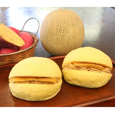 <鹿島製菓>究極のメロンパン 干しいもプレミアム