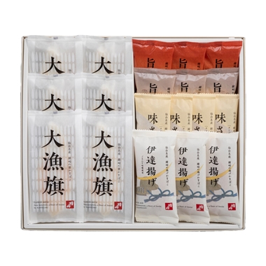 <鐘崎>仙台名産 鐘崎の笹かまぼこ詰合せ