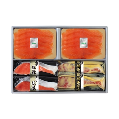 ＜王子サーモン＞スモークサーモン＆漬魚詰合せ