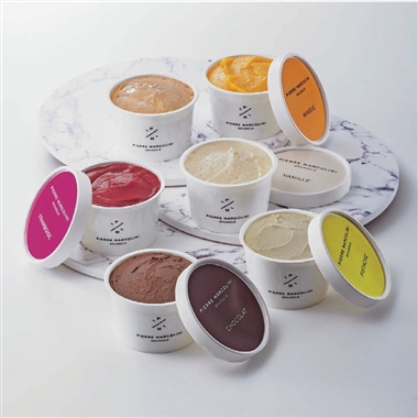 <ピエール マルコリーニ>グラス & ソルベ  6個入り