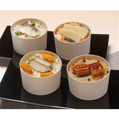 <京・料亭 わらびの里>料亭のわっぱ飯