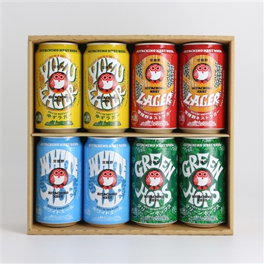 <木内酒造>常陸野ネストビール缶8本セット