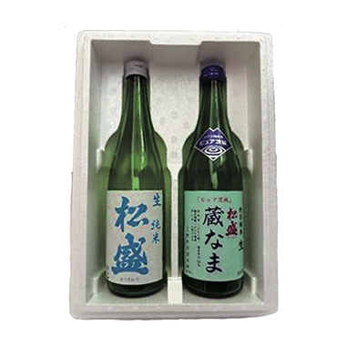 ＜岡部酒造＞松盛ピュア茨城なま生セット
