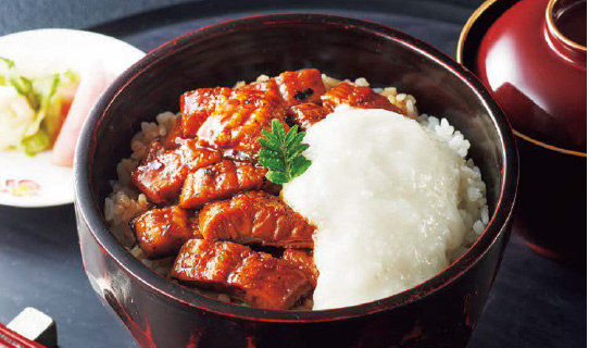 〈京料理六盛〉国産うなとろセット