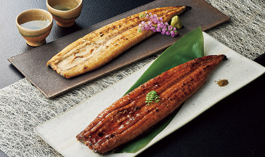 〈薩摩川内鰻〉鹿児島県産鰻長蒲焼・白焼きセット
