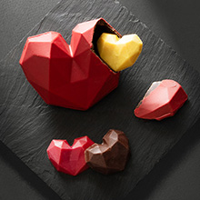 ＜ブボ・バルセロナ＞チョコスカルプチャー ジュエル ハート税込 3,590円