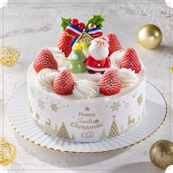 ＜FLO＞Xmas苺のショートケーキ